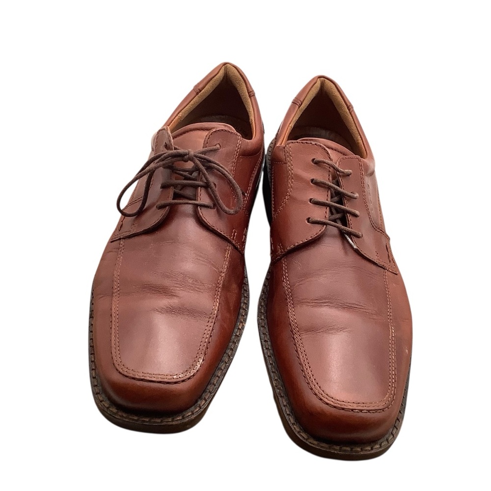 Ecco Men's Brown Leather Dress Shoes size 46 US 12‎